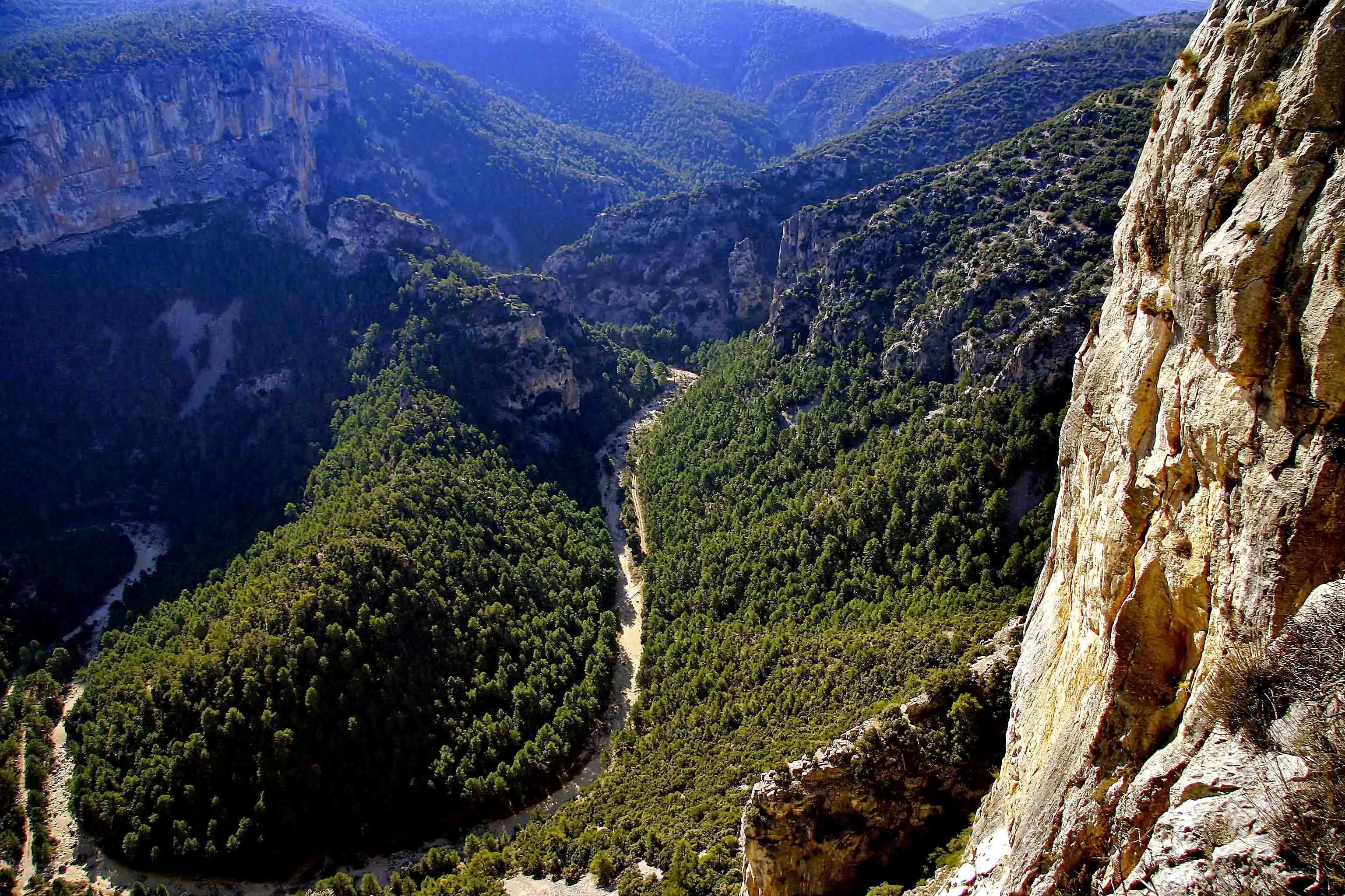 Vista desde lo alto de la Roca Roja